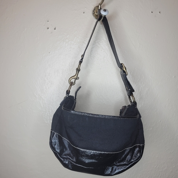 Coach Legacy 65th Anniversary Collection Black Leather Front Turnlock Pocket - Picture 2 of 6